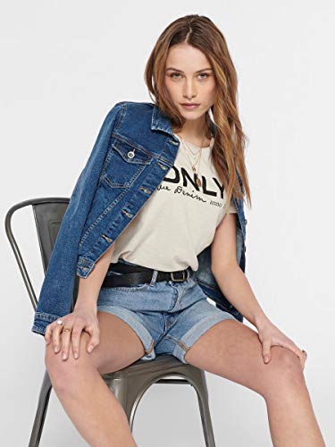 ONLY NOS Women's Onltia Dnm Jacket Bb Mb Bex02 Noos