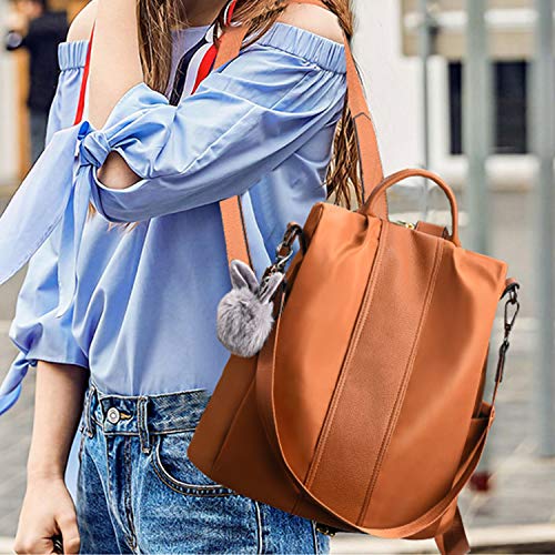 Charmore Women Backpack Ladies Rucksack Waterproof Nylon School bags Anti-theft Dayback Shoulder Bags