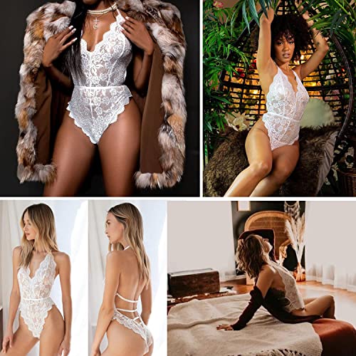 BESDEL Women One Piece Lingerie Lace Sexy Baby Dolls Teddy Sleepwear