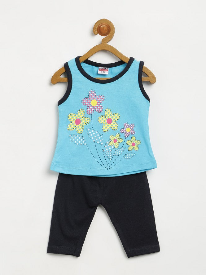 Kids Infant Girl Hosiery Set (Black)