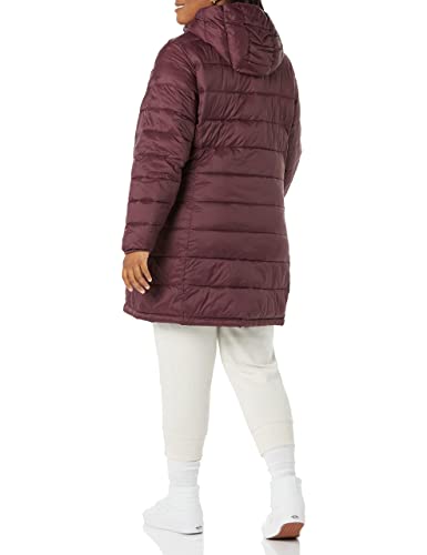 Amazon Essentials Women's Lightweight Water-Resistant Hooded Puffer Coat