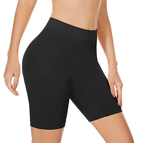 SIHOHAN Womens Slip Shorts Comfortable Short Pants Ultra Soft Seamless Long Briefs for Under Dresses Leggings and Yoga