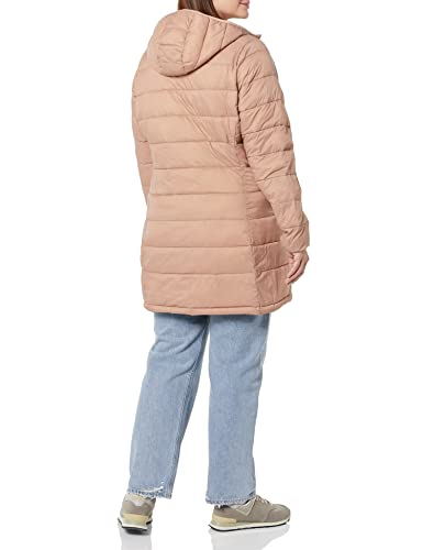 Amazon Essentials Women's Lightweight Water-Resistant Hooded Puffer Coat