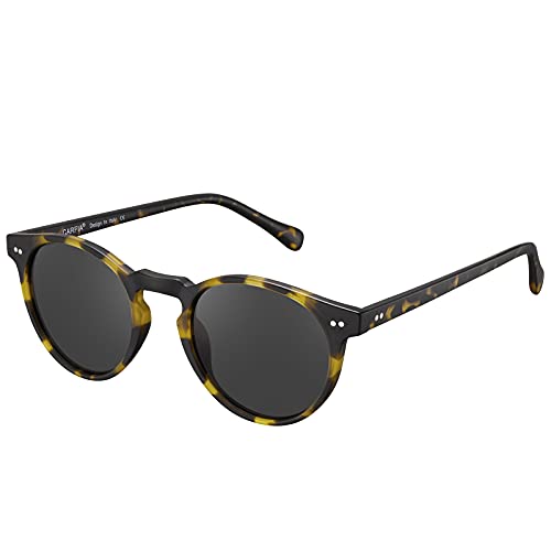 CARFIA Polarised Womens Sunglasses Vintage UV400 Protection Acetate Frame