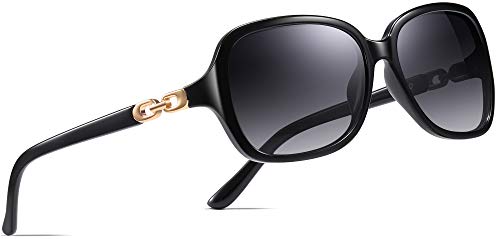 AOMASTE Retro Square Polarized Sunglasses for Women 100% UV400 Protection Lens Driving Outdoor Eyewear