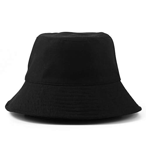 Anycosy Cotton Bucket Hat Women Summer Outdoor Floppy Sun Cap Packable with Big Wide Brim