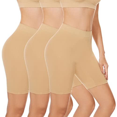 SIHOHAN Womens Slip Shorts Comfortable Short Pants Ultra Soft Seamless Long Briefs for Under Dresses Leggings and Yoga