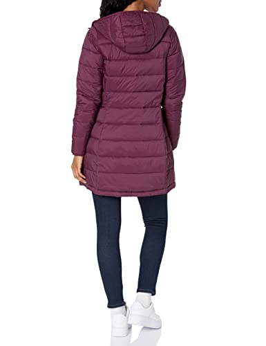 Amazon Essentials Women's Lightweight Water-Resistant Hooded Puffer Coat