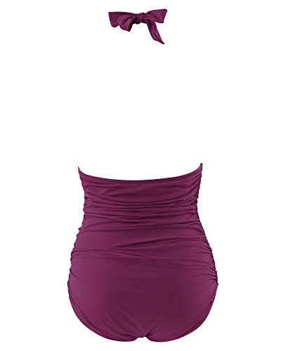 RXRXCOCO Women Tummy Control Bathing Suits for Women Plus Size Swimsuit One Piece Swimwear