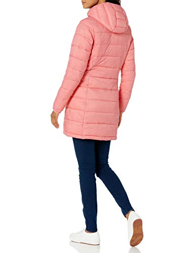 Amazon Essentials Women's Lightweight Water-Resistant Hooded Puffer Coat