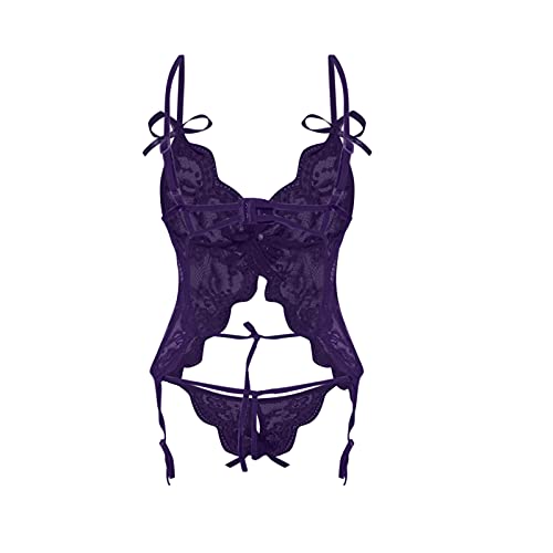 AMhomely Sexy Lingerie for Women Naughty Erotic Outfits Women Elegant Sexy Lingerie Lace Gauze Underwear Bodysuit Suit Slutty Underwears Nightwear Sets for Ladies