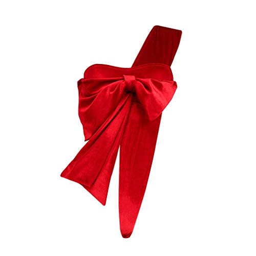 TTNTTR Christmas Women Lingerie Body Suits Xmas Bow Racy Suit Temptation Sleepwear Robes Red Bodysuit Lingerie Ladies Sexy Nightwear Outfit with G-String Underwear Thong Set
