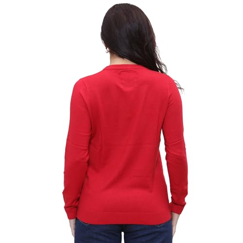 NOROZE Women's Christmas Tops Sweatshirts Sequin Jingle Bells HoHoHo Pug Mrs Claus Xmas Jumper