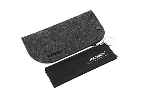 FEISEDY Oversized Flat Top Shield Sunglasses for Women Square Sunglasses Mens UV400 Protection Mirror Rimless Shades