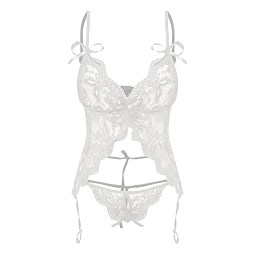 AMhomely Sexy Lingerie for Women Naughty Erotic Outfits Women Elegant Sexy Lingerie Lace Gauze Underwear Bodysuit Suit Slutty Underwears Nightwear Sets for Ladies