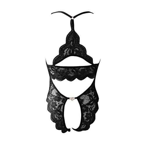 Ladies' Lace See Through Crotch Sexy Pajamas Sexy Lingerie