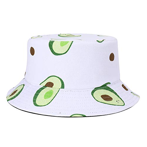 MengPa Unisex Bucket Hat Men Women Summer Travel Sun Fisherman Hats Reversible