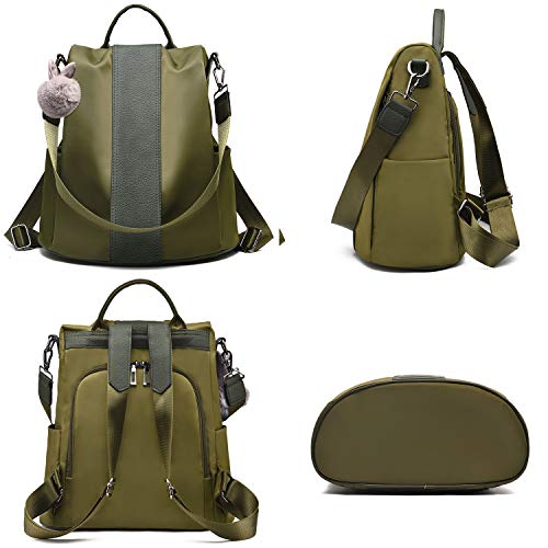 Charmore Women Backpack Ladies Rucksack Waterproof Nylon School bags Anti-theft Dayback Shoulder Bags