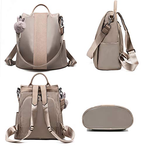 Charmore Women Backpack Ladies Rucksack Waterproof Nylon School bags Anti-theft Dayback Shoulder Bags