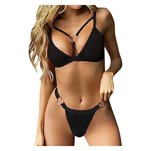 Lingerie Set Love Honey Lingerie Set Long Sleeve Stockings for Women Lingerie Sets for Women UK White Black Bodysuit Women Plus Size Valentines Day Sales Clearance