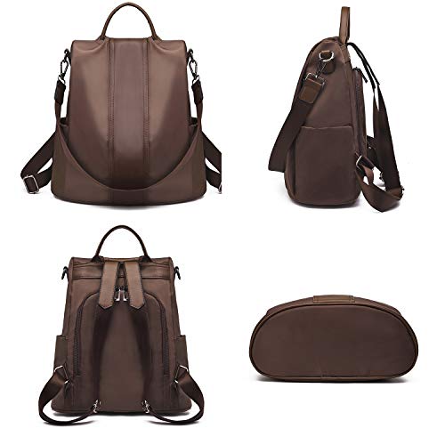 Charmore Women Backpack Ladies Rucksack Waterproof Nylon School bags Anti-theft Dayback Shoulder Bags