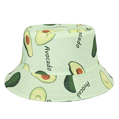 MengPa Unisex Bucket Hat Men Women Summer Travel Sun Fisherman Hats Reversible