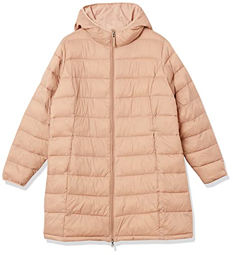 Amazon Essentials Women's Lightweight Water-Resistant Hooded Puffer Coat