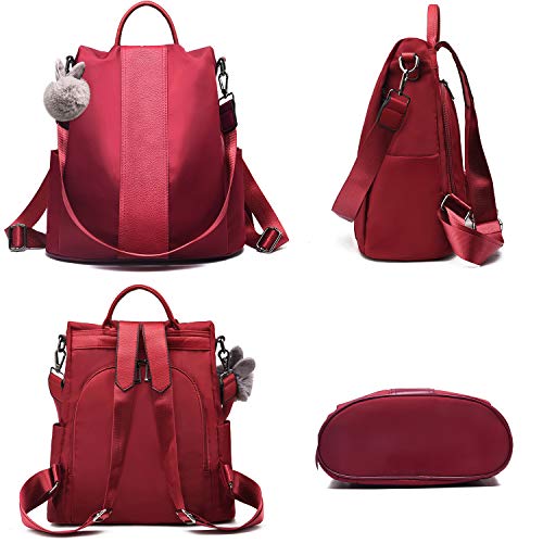 Charmore Women Backpack Ladies Rucksack Waterproof Nylon School bags Anti-theft Dayback Shoulder Bags