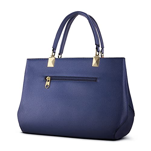 URAQT Womens Handbags, New Top Handle Bag, PU Leather Ladies Shoulder Bag Messenger Bag with Exquisite Metal Pendant, Fashion Tote Bag for Casual & Work, Mother's Day Gift