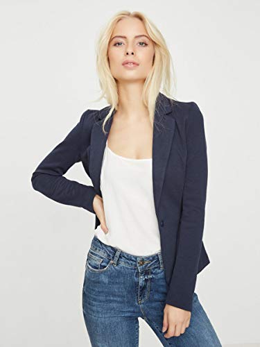 Vero Moda Women's Vmjulia Ls Dnm Noos Blazer