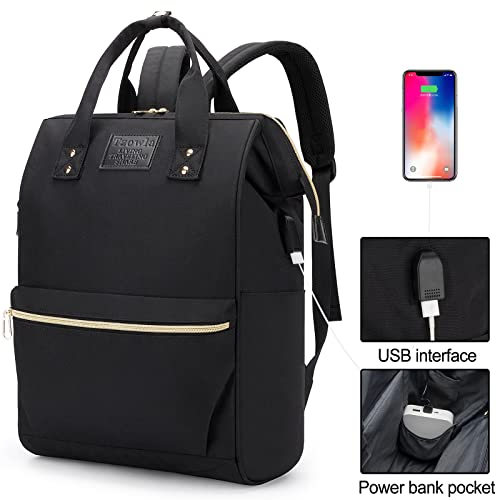 Mini Women Backpack, Small Laptop Backpack, Stylish College School Casual Daypack Bookbag, Work Bags Shopping Light Weight Rucksack For Girls Student Teacher Fits