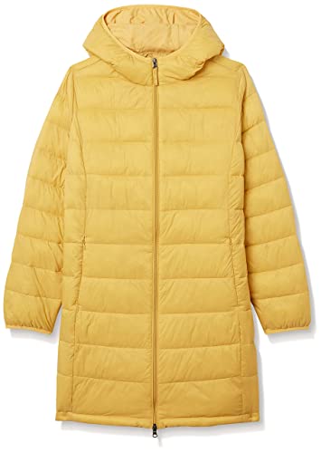 Amazon Essentials Women's Lightweight Water-Resistant Hooded Puffer Coat