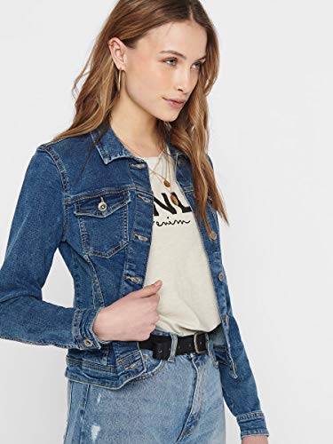 ONLY NOS Women's Onltia Dnm Jacket Bb Mb Bex02 Noos