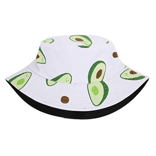 MengPa Unisex Bucket Hat Men Women Summer Travel Sun Fisherman Hats Reversible