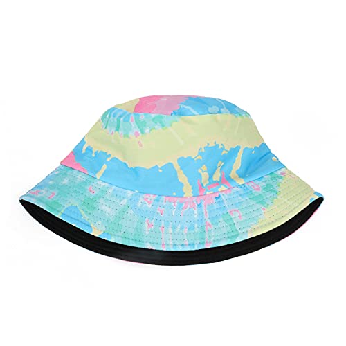 MengPa Unisex Bucket Hat Men Women Summer Travel Sun Fisherman Hats Reversible
