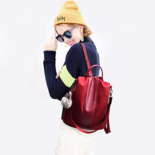 Charmore Women Backpack Ladies Rucksack Waterproof Nylon School bags Anti-theft Dayback Shoulder Bags