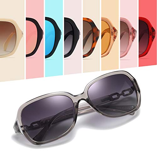 AOMASTE Retro Square Polarized Sunglasses for Women 100% UV400 Protection Lens Driving Outdoor Eyewear