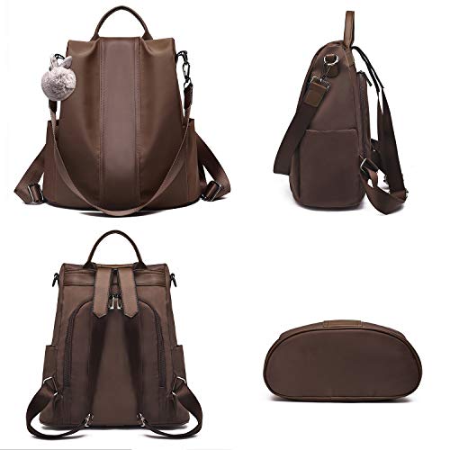 Charmore Women Backpack Ladies Rucksack Waterproof Nylon School bags Anti-theft Dayback Shoulder Bags