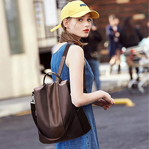 Charmore Women Backpack Ladies Rucksack Waterproof Nylon School bags Anti-theft Dayback Shoulder Bags