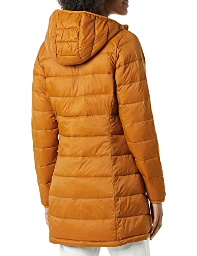 Amazon Essentials Women's Lightweight Water-Resistant Hooded Puffer Coat