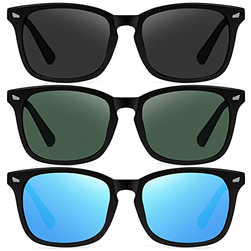 Ougenni Sunglasses Womens Trendy Classic Retro Style Polarized Sunglasses for Women and Men UV Protection