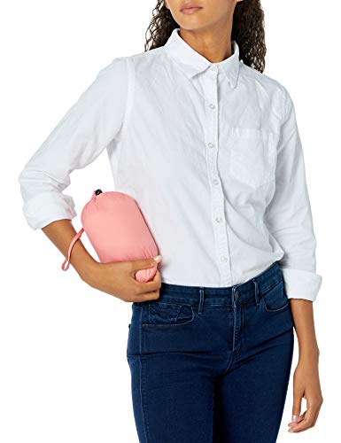 Amazon Essentials Women's Lightweight Water-Resistant Hooded Puffer Coat