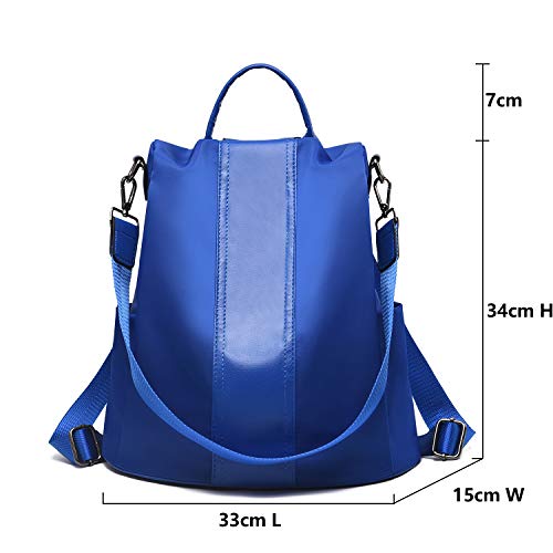 Charmore Women Backpack Ladies Rucksack Waterproof Nylon School bags Anti-theft Dayback Shoulder Bags