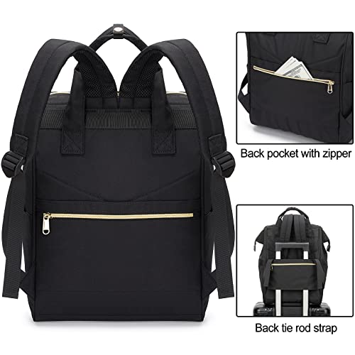 Mini Women Backpack, Small Laptop Backpack, Stylish College School Casual Daypack Bookbag, Work Bags Shopping Light Weight Rucksack For Girls Student Teacher Fits