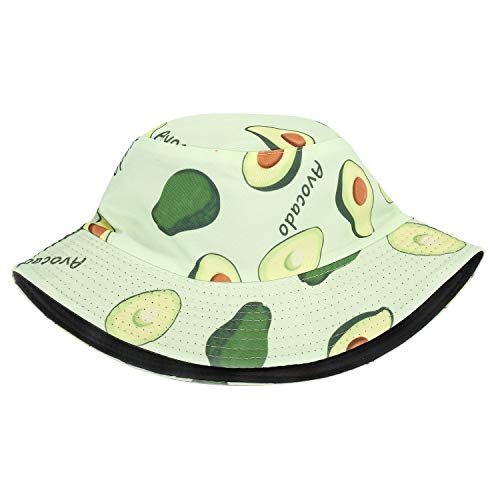 MengPa Unisex Bucket Hat Men Women Summer Travel Sun Fisherman Hats Reversible