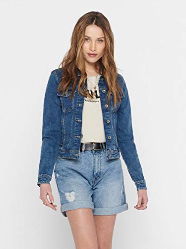 ONLY NOS Women's Onltia Dnm Jacket Bb Mb Bex02 Noos