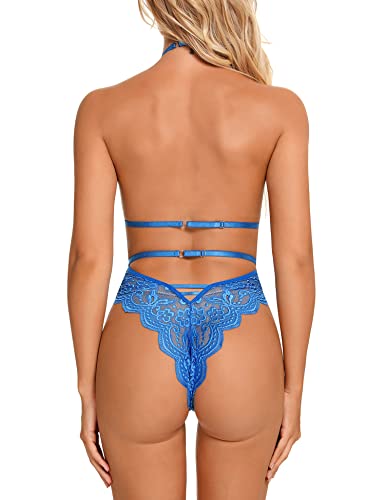 BESDEL Women One Piece Lingerie Lace Sexy Baby Dolls Teddy Sleepwear