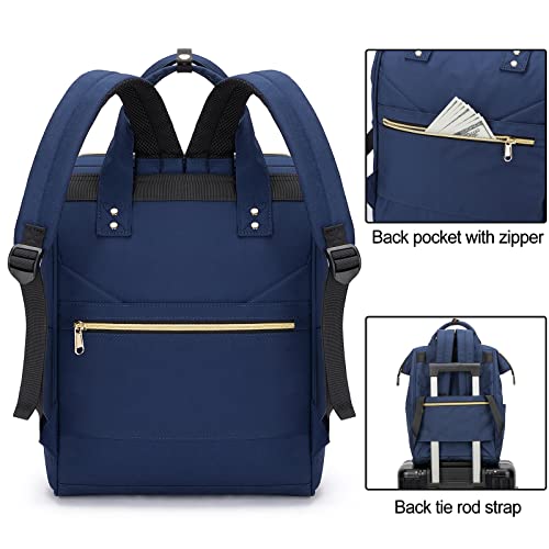 Mini Women Backpack, Small Laptop Backpack, Stylish College School Casual Daypack Bookbag, Work Bags Shopping Light Weight Rucksack For Girls Student Teacher Fits