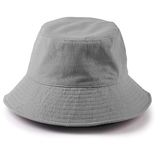Anycosy Cotton Bucket Hat Women Summer Outdoor Floppy Sun Cap Packable with Big Wide Brim