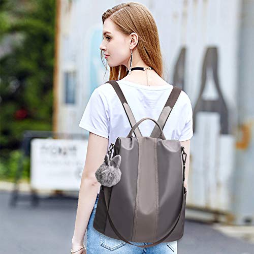 Charmore Women Backpack Ladies Rucksack Waterproof Nylon School bags Anti-theft Dayback Shoulder Bags